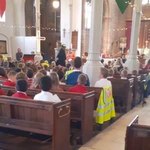 School and church come together to celebrate St Matthew’s Day