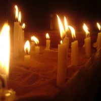 Prayer candles CC licence