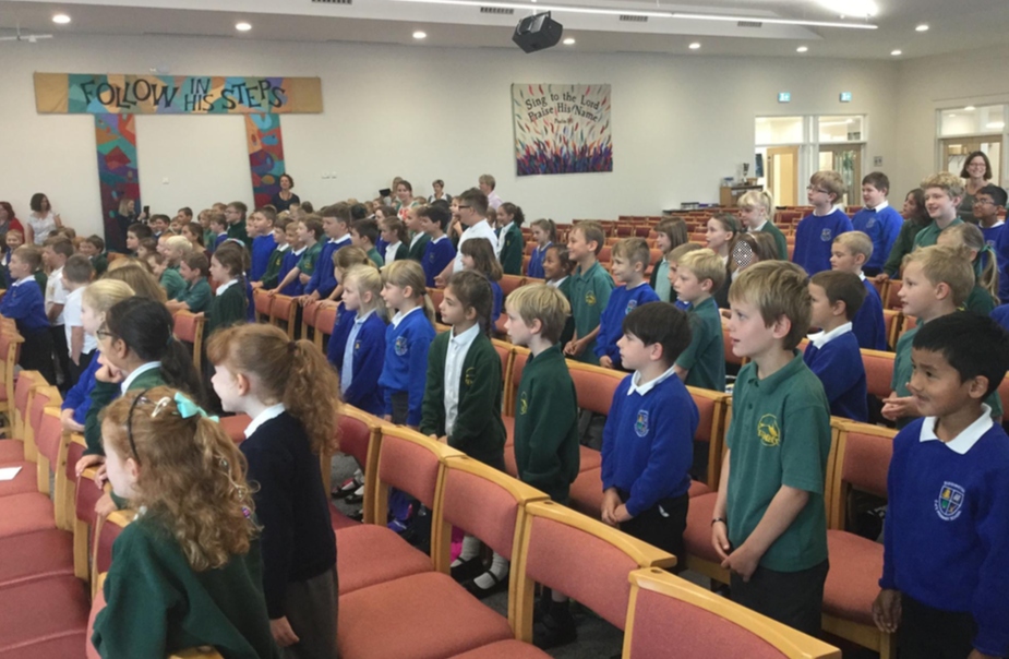Churches and schools come together in Cirencester
