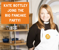 Kate Bottley is joining churches to tackle food poverty with Pancake Parties