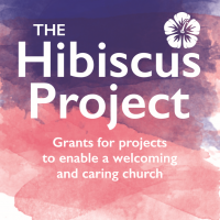 Hibiscus Project logo: Grants for projects to enable a welcoming and caring church