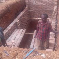 Construction of the toilets