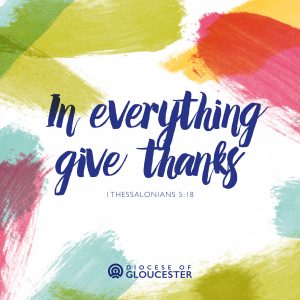 In everything give thanks