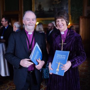 Bishop Rachel with Bishop James, former Bishop of Liverpool