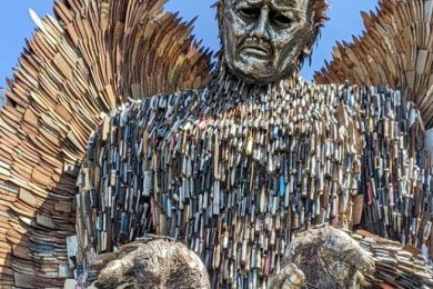 Knife Angel sculpture