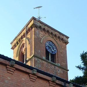 The clock tower with the memorial clock