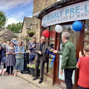Dearly Preloved charity shop opening day