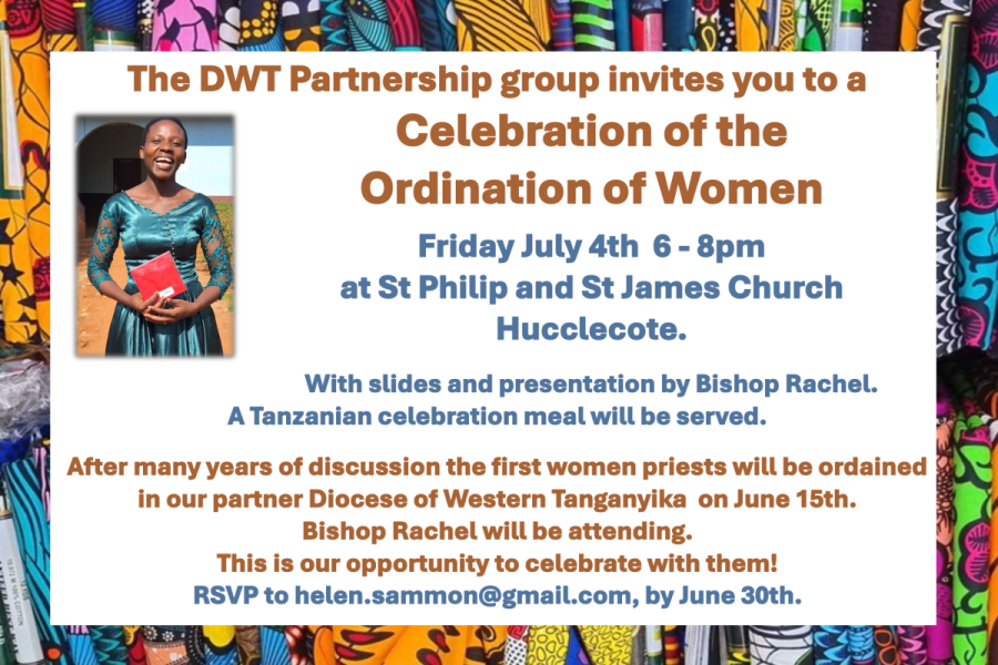 Diocese of Western Tanganyika: Celebration of the Ordination of Women, Hucclecote