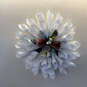 Paper wreath
