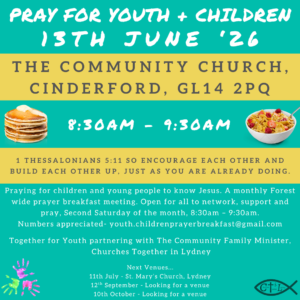 Pray for Youth and Children – Forest of Dean