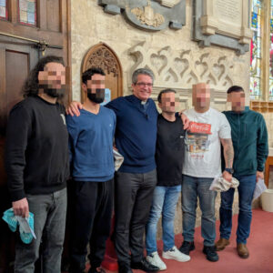 Iranians baptised in moving service