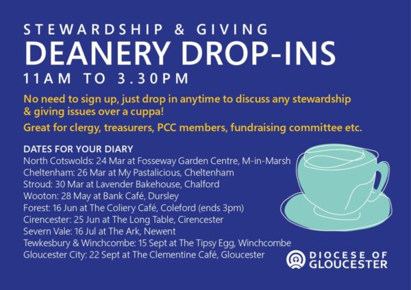 Stewardship and Giving: Severn Vale – Deanery drop-in