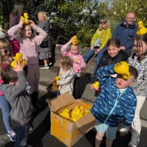 Ducks raise funds for accessible path
