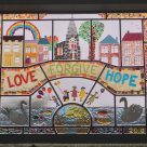 New window for Lechlade, created by the local children